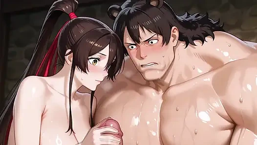 Kuma (op) x sagiri (cehennem cenneti)