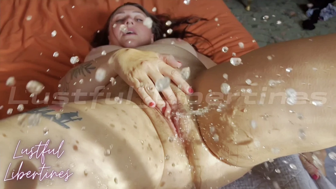 Piss all over your cock? I’ll try!
