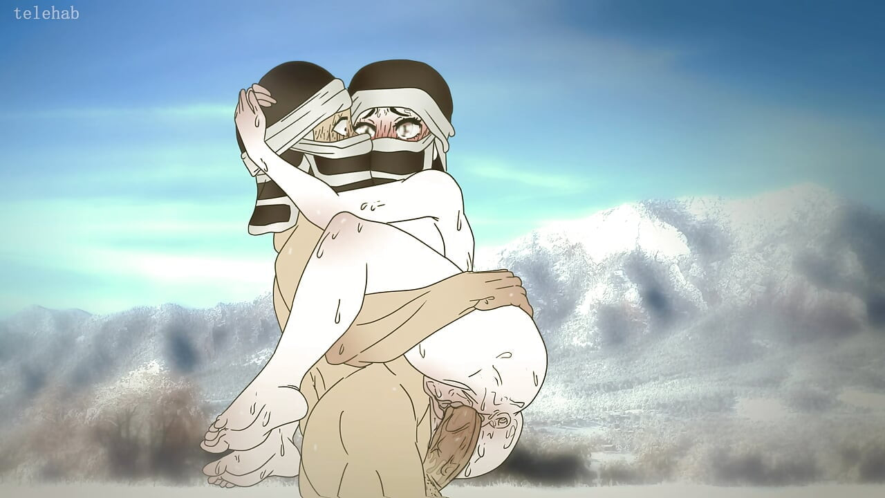 Kakushi dağlarda dondu ve sikişerek ısınmaya karar verdi! Hentai - iblis avcısı 2d (anime çizgi film)