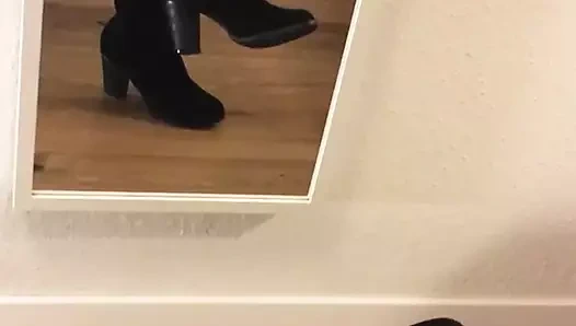 naylon külotlu çorap bacaklar