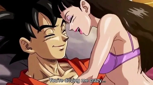 Goku seduce his pregnant wife for doing anal first time