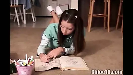 Chloe 18 mükemmel ve parmaklama