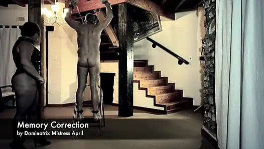 Dominatrix sahibe April'ın hafıza düzeltmesi