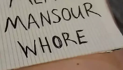 Mena mansour fahişe şaplak attı