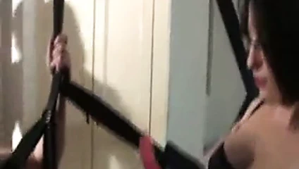 strapon seks salıncak