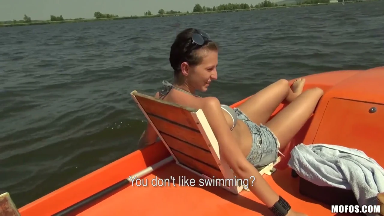 Pickups – All Natural Nikol Gets Pounded on a Boat