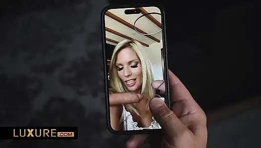 Candie lucious: kocası için cesur bir video