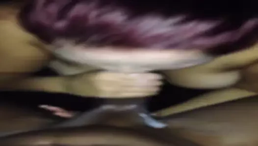 Azgın bir kızıl saçlı tarafından üfleniyor - pov