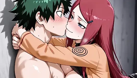 Midoriya (mha) X Kushina (naruto)