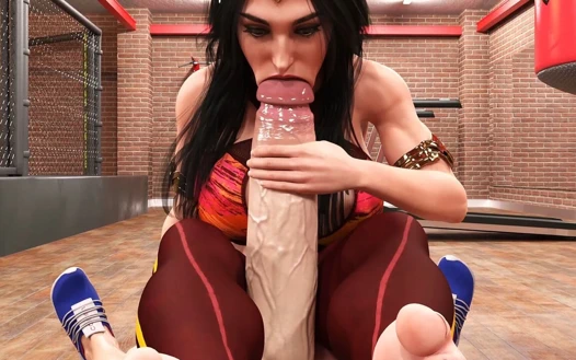 Tombul harika kadın antrenmandan sonra büyük yarağa biniyor cockham süper kahramanlar 70