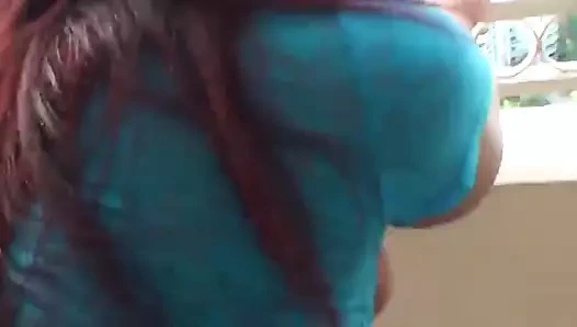 Bu sıcak abanoz gf var bir mükemmel göt için beyaz horoz