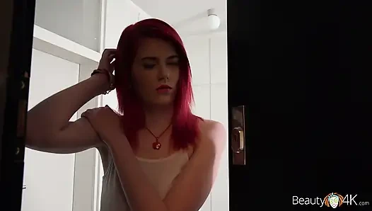 Kızıl saçlıyla röportaj