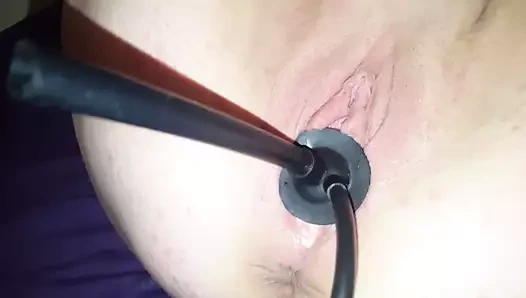 Şişirilebilir tapayı dışarı itmek