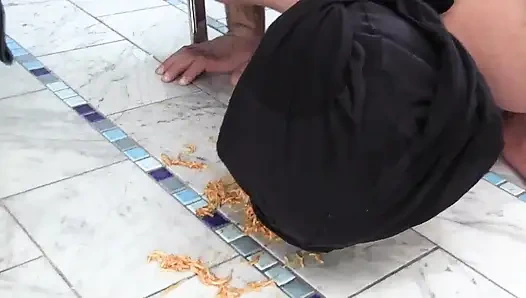 Zenci spagetti sipariş etti