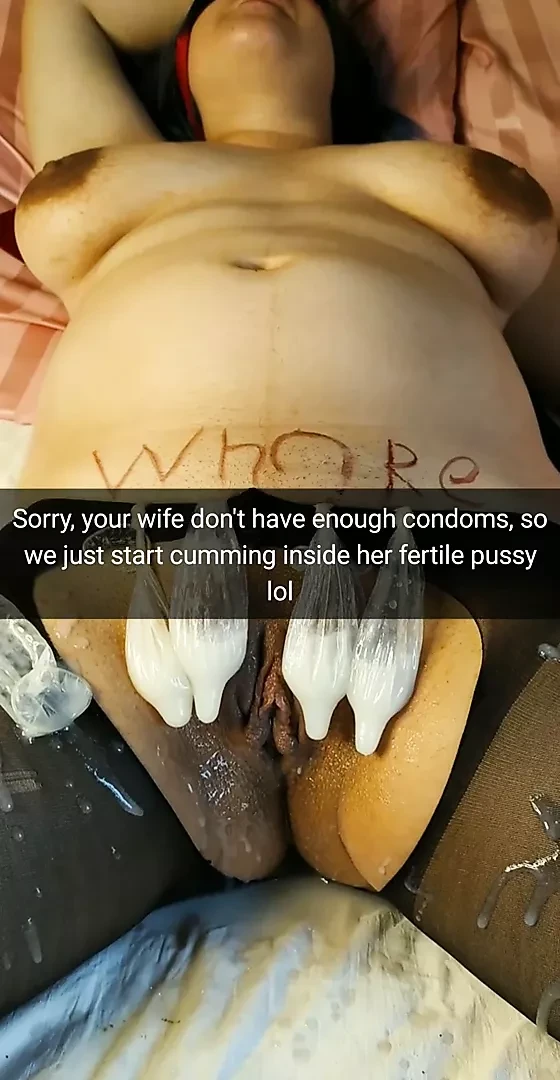 Condoms ran out, so we start cumming inside your wife!
