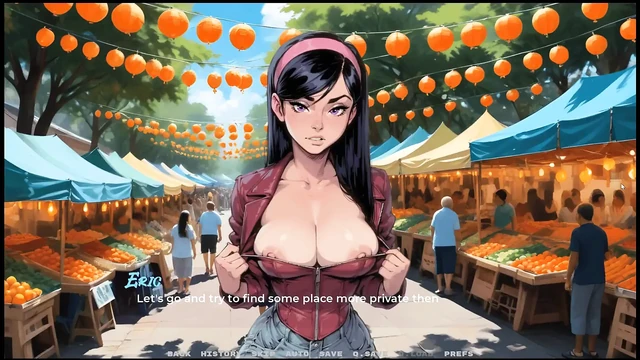 Yeni Kız Arkadaşım [ Tabu Hentai Oyunu ] Bölüm 23 Kız Arkadaşım Bir Sokakta Bana Mastürbasyon Yaparken Yakalandı!
