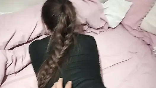 My stepniece likes it to be broken into 4