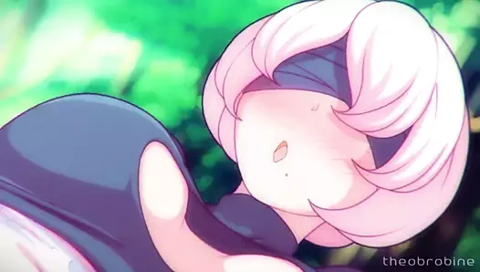 Yorah 2b anüsten creampied