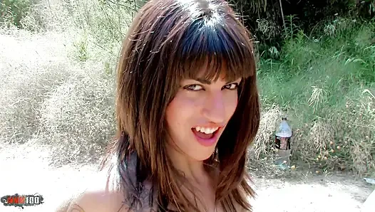 Jordanne Kali ve Naty Pink ile Nina Roberts'ın son sahnesi - İspanyol üçlü grup seks
