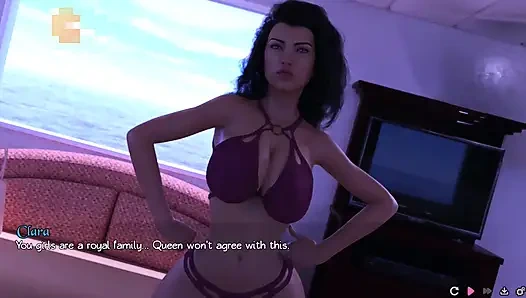 Saf aşk #17 - Jack ve kızlar teknede eğlendi