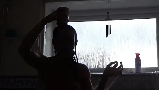 Jess çıplak çorba fışkırıyor