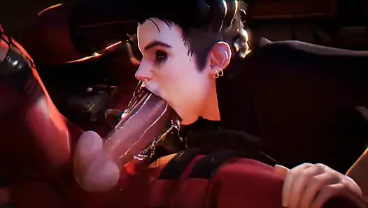 Sert deadpool yüz sikme