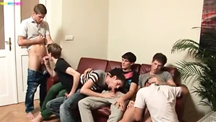 Horny Latin Twinks On Gangbang