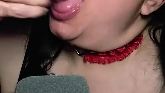 Kırmızı ateşli karpuz asmr