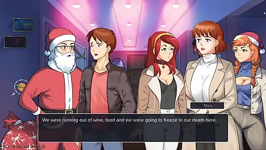 Noel'i üvey annem ile kutluyorum bana çok mutlu bir hediye porno oyunu verdi