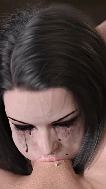 Захватывающий момент из "Похотливая жена обожает большой член, сексуальная одинокая милфа позволяет ему кончить на всем ее зрелом лице - Тени 01"