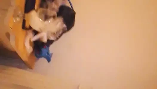 Yağ masajı yapan göğüsler 1105