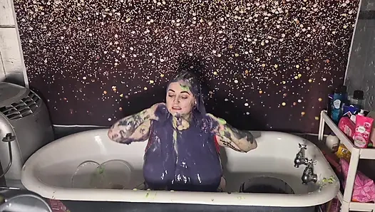 Krem ve gunge eğlencesi!