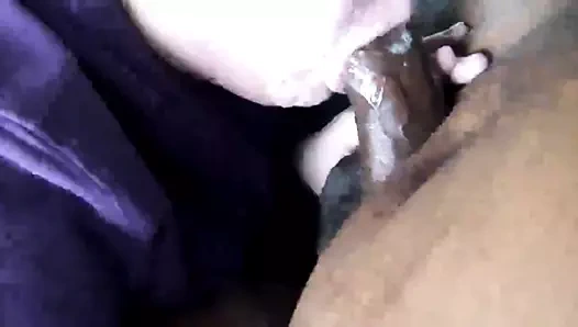 Bbc cums içinde bbw ağız