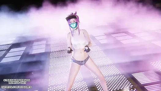 Mmd aespa - armageddon - akali seksi kpop dans league of legends hentai sansürsüz 4k 60 fps