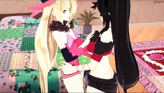Kadife takma yarak magilou ile sikişiyor. Berseria Hentai hikayeleri.