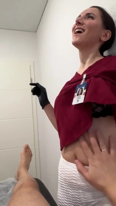 Laser on balls, cock in throat | Clip 2