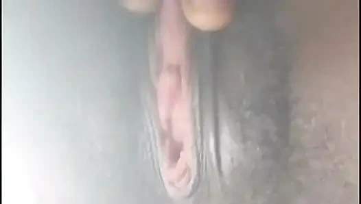 Caliente mojado caliente corrida coño goteando