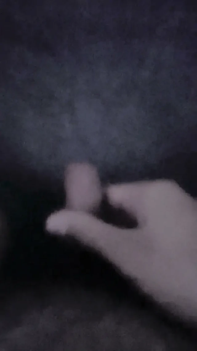 Kıçımda tahta bir şey ve boşalma