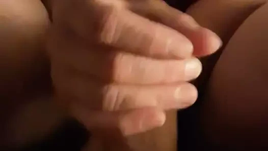 Karımın en güzel handjobs biri