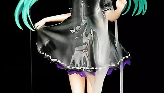 Miku hatsune 04 figürü bukkake(fakecum)