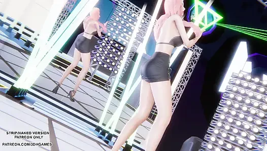mmd iki kez - seraphine kpop dance league of legends hentai sansürsüz 4k 60 fps