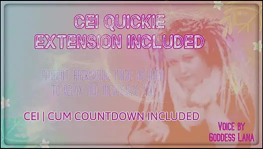 SADECE SES - GELIŞMIŞ ses dahil CEI şenlik uzatması