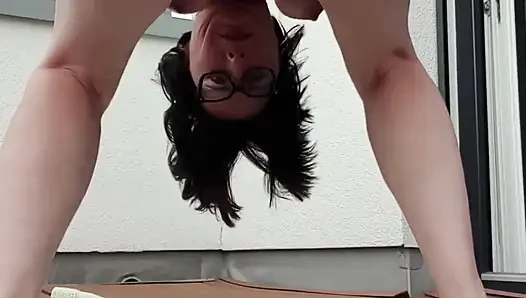 Cinsel organlarda ısırgan oyunları squirting edene kadar