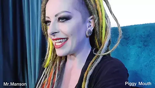 Bay manson ve domuz ağzı özel bant