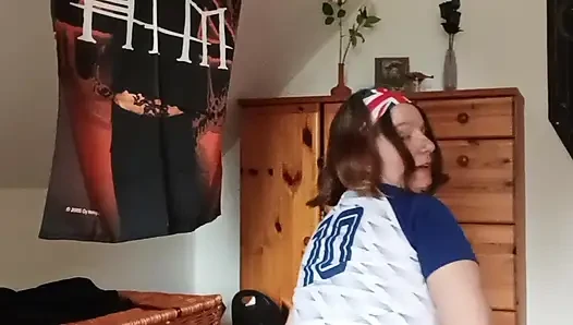 İngiliz futbol takımı için solgun iyi şans cazibesi benim