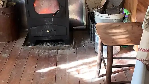 Dantel çoraplı her zaman ateşli