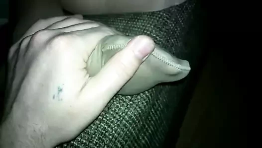 Footjob külotlu çorap p1