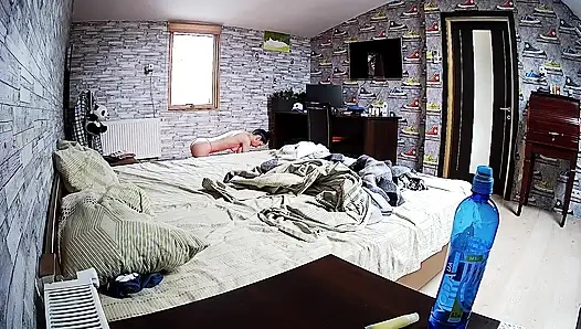 Stella solo tam çıplak egzersiz - gerçek ev yapımı amatör