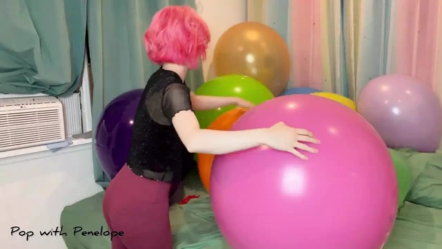 Tırnak ve hava pompası büyük balonlar patlatıyor! Tuftex, Cattex, Globos Payaso