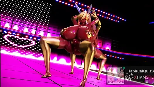 Fgo ile doruk noktası bunny artoria ve mash erotik kalça sallayan ikili dans ediyor 3 boyutlu hentai mmd ahegao döl yutuyor anal seks sikişi